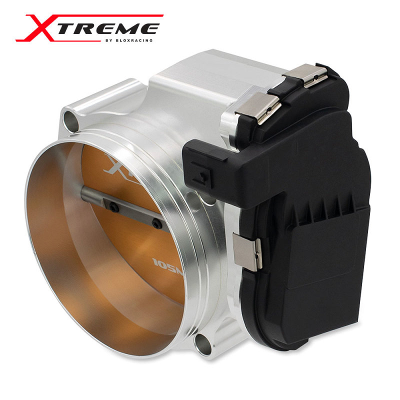 Jeep Trackhawk Throttle Body - BLOX Racing - 105mm Electronic Billet - Silver - `15-`27